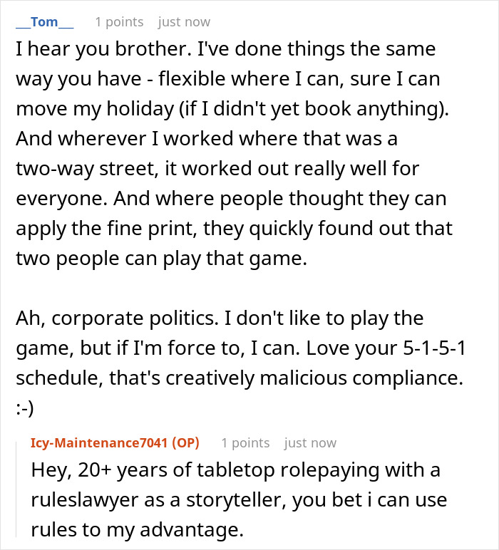 Boss Fails To Do His Part Of Vacation Deal With Employee, Ends Up Getting A Taste Of His Own Medicine Boss Fails To Do His Part Of Vacation Deal With Employee, Ends Up Getting A Taste Of His Own Medicine