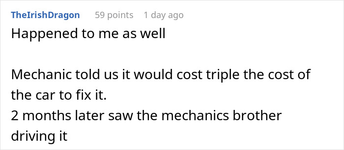 Woman Happens To Be In The Right Place At The Right Times When She Sees Her “Unfixable” Car In Town Woman Happens To Be In The Right Place At The Right Times When She Sees Her “Unfixable” Car In Town