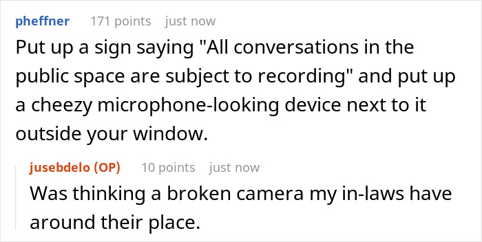 Guy Is Annoyed With Neighbor’s Late Evening Chats On The Phone By His Window, Chooses Pettiness