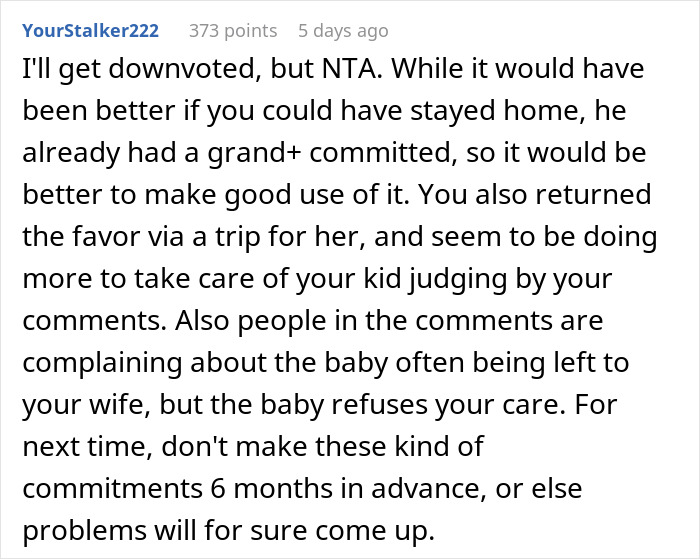 “Am I The Jerk For Not Canceling A Boys Trip Upon My Wife’s Request?” “Am I The Jerk For Not Canceling A Boys Trip Upon My Wife’s Request?”
