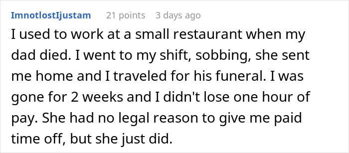 Jerk Boss Denies Teen A Day Off After Her Best Friend Died, So She Maliciously Complies Jerk Boss Denies Teen A Day Off After Her Best Friend Died, So She Maliciously Complies