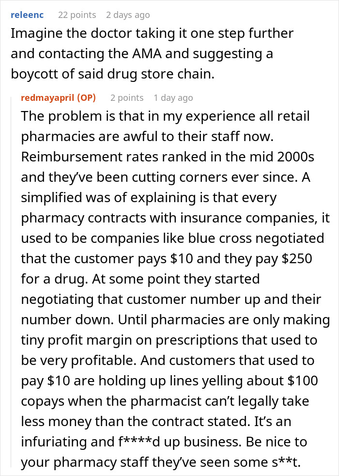Boss Demands A Doctor&rsquo;s Note To Allow This Cashier To Drink At The Register, Doc Doesn&rsquo;t Hold Back