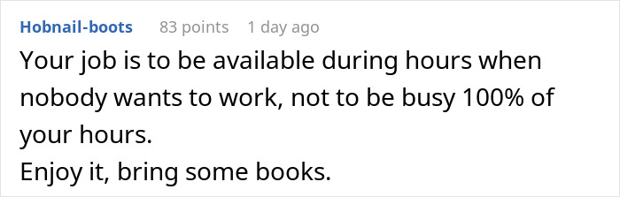 Man Vents About Having Nothing To Do For Hours At Work, The Internet Shoves Some Sense Into Him