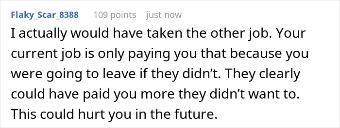Guy Is Stunned After Being Accused Of Unethical Pay Raise Negotiation For Choosing Counteroffer Guy Is Stunned After Being Accused Of Unethical Pay Raise Negotiation For Choosing Counteroffer