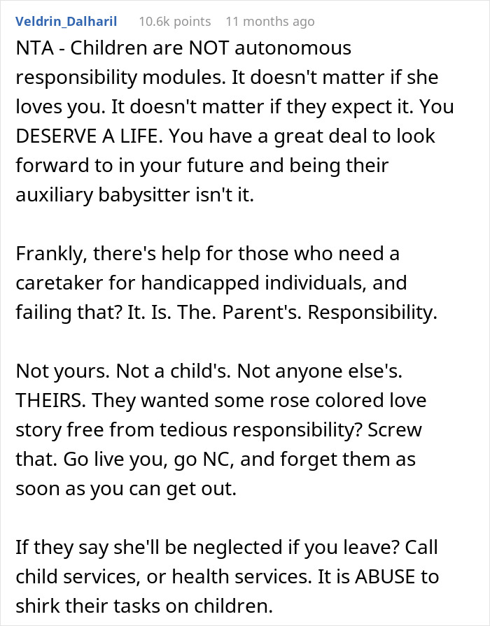 “What I Wanted Wasn’t Important”: Teen Resents Babysitting Her Special Needs Stepsister, Loses It