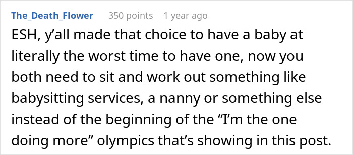 “Am I The Jerk For Not Helping My Partner With Our Newborn?” “Am I The Jerk For Not Helping My Partner With Our Newborn?”