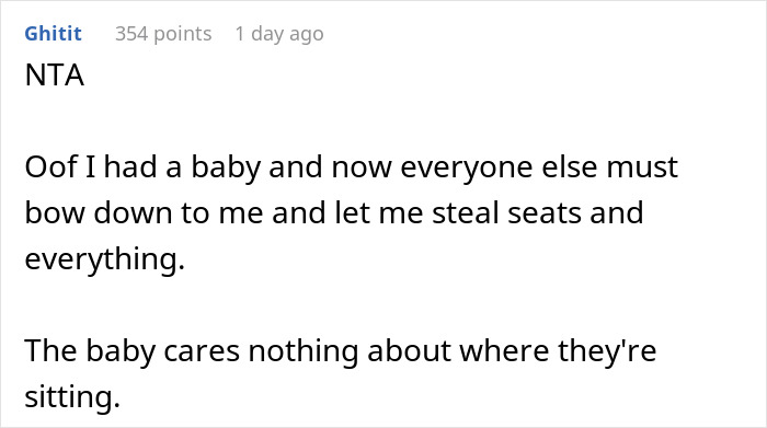 Couple Reserves Movie Theatre Seats, Finds Them Occupied By A Family With A Baby, Has None Of It Couple Reserves Movie Theatre Seats, Finds Them Occupied By A Family With A Baby, Has None Of It