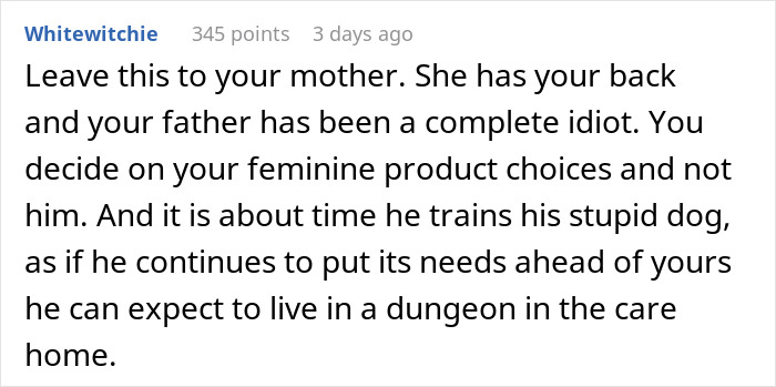 Teen Snaps At Dad After He Mansplained How She Should Handle Her Period Teen Snaps At Dad After He Mansplained How She Should Handle Her Period
