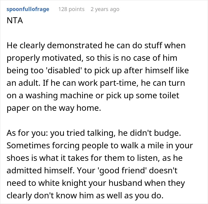 Woman Wonders If She Went Too Far Mimicking Lazy Husband’s Actions To Teach Him A Lesson Woman Wonders If She Went Too Far Mimicking Lazy Husband’s Actions To Teach Him A Lesson