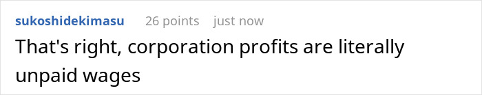 Company Boasts About $5 Billion Profit, Gives Worker 18-Cent Raise Company Boasts About $5 Billion Profit, Gives Worker 18-Cent Raise