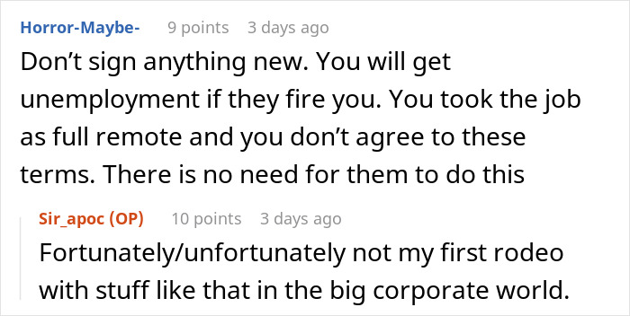 Worker Given 90 Days To Return To Office Or Be Terminated, Refuses To Go Down Without A Fight Worker Given 90 Days To Return To Office Or Be Terminated, Refuses To Go Down Without A Fight