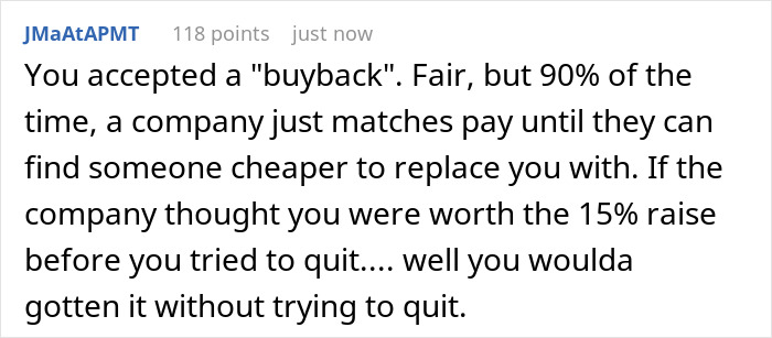 Guy Is Stunned After Being Accused Of Unethical Pay Raise Negotiation For Choosing Counteroffer Guy Is Stunned After Being Accused Of Unethical Pay Raise Negotiation For Choosing Counteroffer