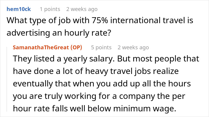 Recruiters Request Woman To Travel 75% Of The Job, She Boldly Requests Doubled Salary For That