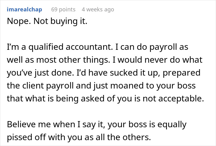 Accountant Maliciously Complies With Boss’s Rule, Watches The Place Turn Into Chaos