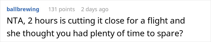 Husband Tells Wife They Need To Leave The Party To Catch A Flight But Gets Ignored, Leaves Alone Husband Tells Wife They Need To Leave The Party To Catch A Flight But Gets Ignored, Leaves Alone