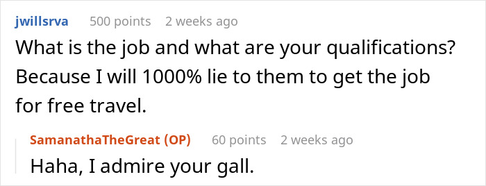 Recruiters Request Woman To Travel 75% Of The Job, She Boldly Requests Doubled Salary For That Recruiters Request Woman To Travel 75% Of The Job, She Boldly Requests Doubled Salary For That