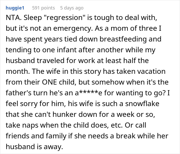 “Am I The Jerk For Not Canceling A Boys Trip Upon My Wife’s Request?” “Am I The Jerk For Not Canceling A Boys Trip Upon My Wife’s Request?”