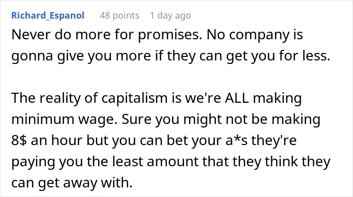 Person Gets Denied Promotion And Quits, Their Coworker Does The Same After Getting Their Workload Person Gets Denied Promotion And Quits, Their Coworker Does The Same After Getting Their Workload