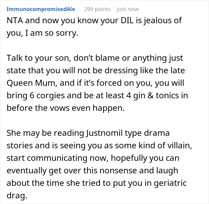 Bride Considers Her MIL's Dress For Upcoming Wedding 'Overly Sexy', Folks Online Don't Find It So Bride Considers Her MIL's Dress For Upcoming Wedding 'Overly Sexy', Folks Online Don't Find It So