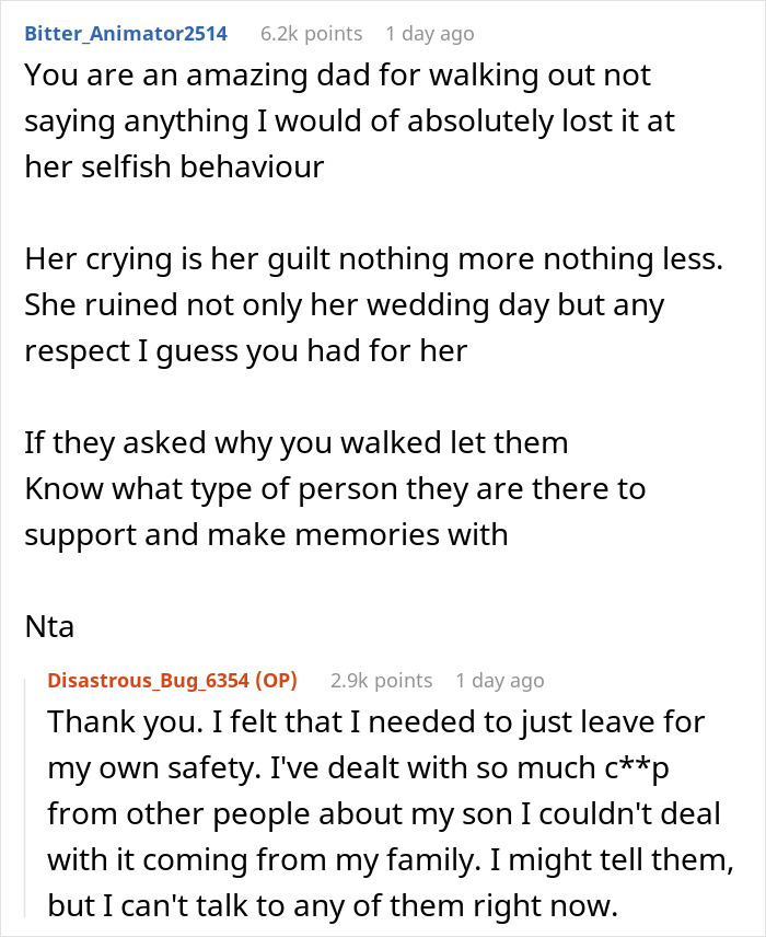 Man Guilted For Leaving Sister’s Wedding Over Son’s Exclusion, Asks The Internet For Help Man Guilted For Leaving Sister’s Wedding Over Son’s Exclusion, Asks The Internet For Help