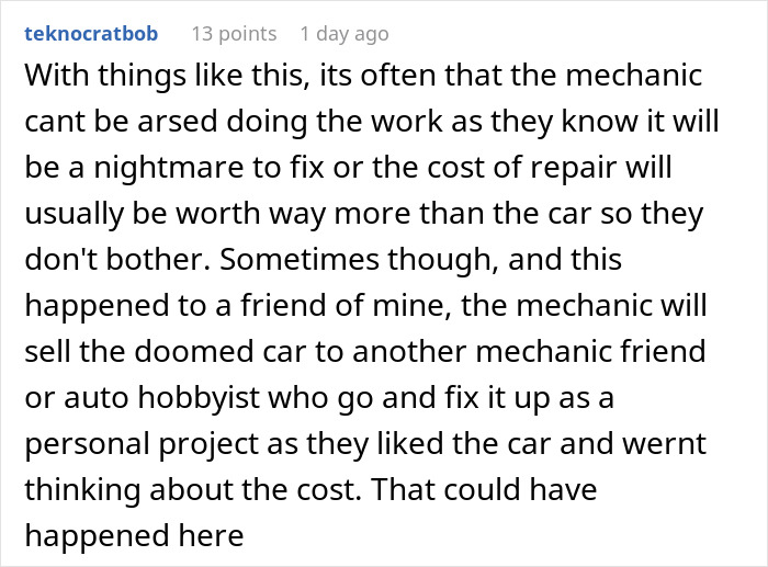 Woman Happens To Be In The Right Place At The Right Times When She Sees Her “Unfixable” Car In Town