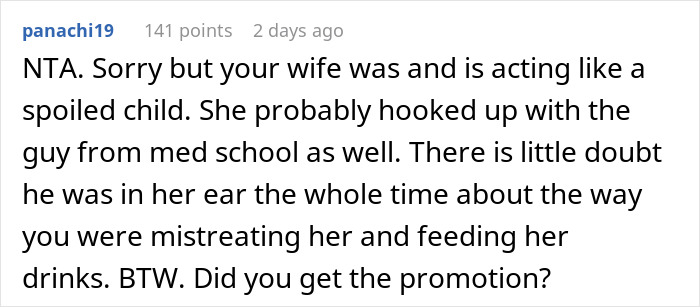 Husband Tells Wife They Need To Leave The Party To Catch A Flight But Gets Ignored, Leaves Alone Husband Tells Wife They Need To Leave The Party To Catch A Flight But Gets Ignored, Leaves Alone