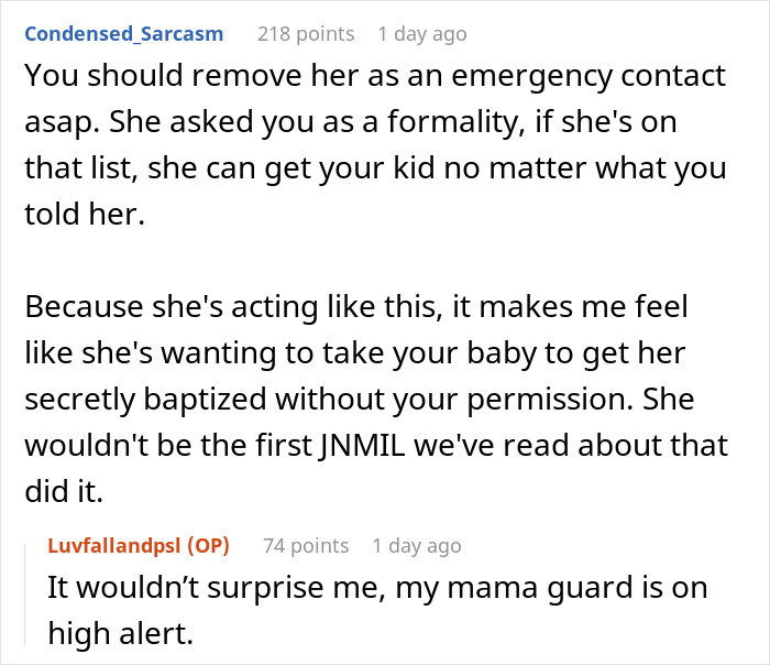 “She Is Not This Baby’s Mom”: Mom Desperate After MIL Starts Acting Unhinged Around Her Baby “She Is Not This Baby’s Mom”: Mom Desperate After MIL Starts Acting Unhinged Around Her Baby