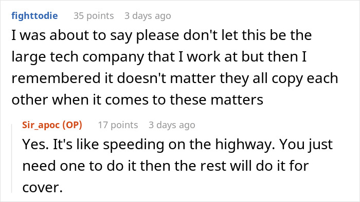 Worker Given 90 Days To Return To Office Or Be Terminated, Refuses To Go Down Without A Fight Worker Given 90 Days To Return To Office Or Be Terminated, Refuses To Go Down Without A Fight