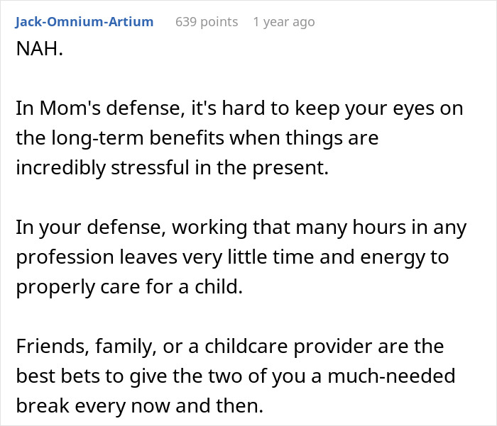 “Am I The Jerk For Not Helping My Partner With Our Newborn?” “Am I The Jerk For Not Helping My Partner With Our Newborn?”