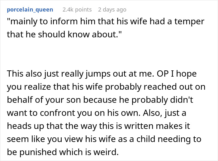 “His Wife Had A Temper He Should Know About”: Parents Berated For Leaving Son’s Wedding Early “His Wife Had A Temper He Should Know About”: Parents Berated For Leaving Son’s Wedding Early