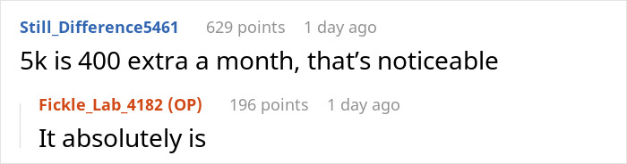 "5k? Not A Massive Difference, Then”: Boss Shames Worker For Quitting, Doesn’t Give Counteroffer "5k? Not A Massive Difference, Then”: Boss Shames Worker For Quitting, Doesn’t Give Counteroffer
