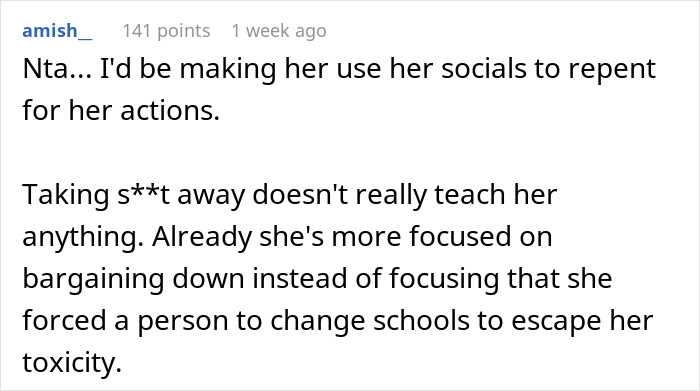 Teen Bullies Girl So Badly She Switches Schools, Begs Dad For Lesser Punishment After He Finds Out Teen Bullies Girl So Badly She Switches Schools, Begs Dad For Lesser Punishment After He Finds Out