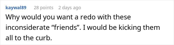 Upset Bride Left Stranded During Bachelorette Party Asks For A Redo After Friends Abandon Her Upset Bride Left Stranded During Bachelorette Party Asks For A Redo After Friends Abandon Her