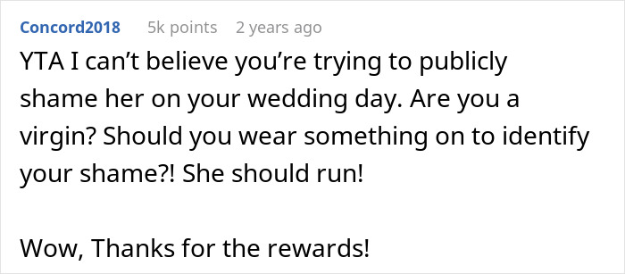 “[Am I The Jerk] For Convincing My Girlfriend Not To Wear A White Dress On Our Wedding Day?”