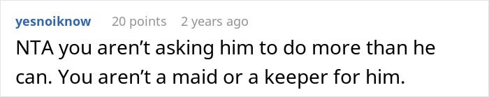 Woman Wonders If She Went Too Far Mimicking Lazy Husband’s Actions To Teach Him A Lesson Woman Wonders If She Went Too Far Mimicking Lazy Husband’s Actions To Teach Him A Lesson