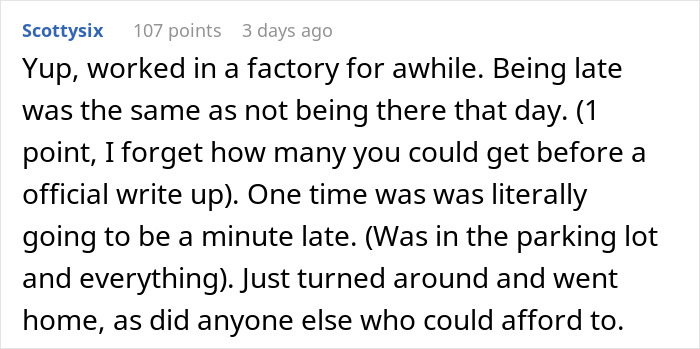 Dream Employee Turns Sour After New Manager Puts In Strict Lateness Rules, Makes Them Regret It Dream Employee Turns Sour After New Manager Puts In Strict Lateness Rules, Makes Them Regret It