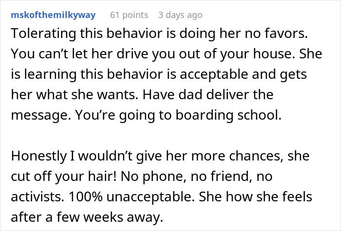 Alt text: Mom tormented by her 14-year-old daughter shares harsh advice on handling daily teenage behavior challenges. Alt text: Mom tormented by her 14-year-old daughter shares harsh advice on handling daily teenage behavior challenges.