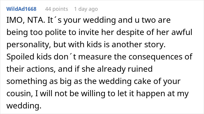 Mom Fuming As Her 12 Y.O. Daughter Isn't Invited To Wedding After Ruining Another One Before Mom Fuming As Her 12 Y.O. Daughter Isn't Invited To Wedding After Ruining Another One Before