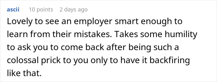 Person Quits On The Spot After Boss Changes Their Mind About Their Weekend Off Person Quits On The Spot After Boss Changes Their Mind About Their Weekend Off