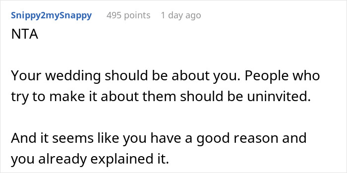 Mom Fuming As Her 12 Y.O. Daughter Isn't Invited To Wedding After Ruining Another One Before Mom Fuming As Her 12 Y.O. Daughter Isn't Invited To Wedding After Ruining Another One Before