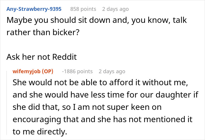 “You Need To Go Back To Husband School”: Guy Claps Back At Stay-At-Home Wife, She’s Now Angry “You Need To Go Back To Husband School”: Guy Claps Back At Stay-At-Home Wife, She’s Now Angry