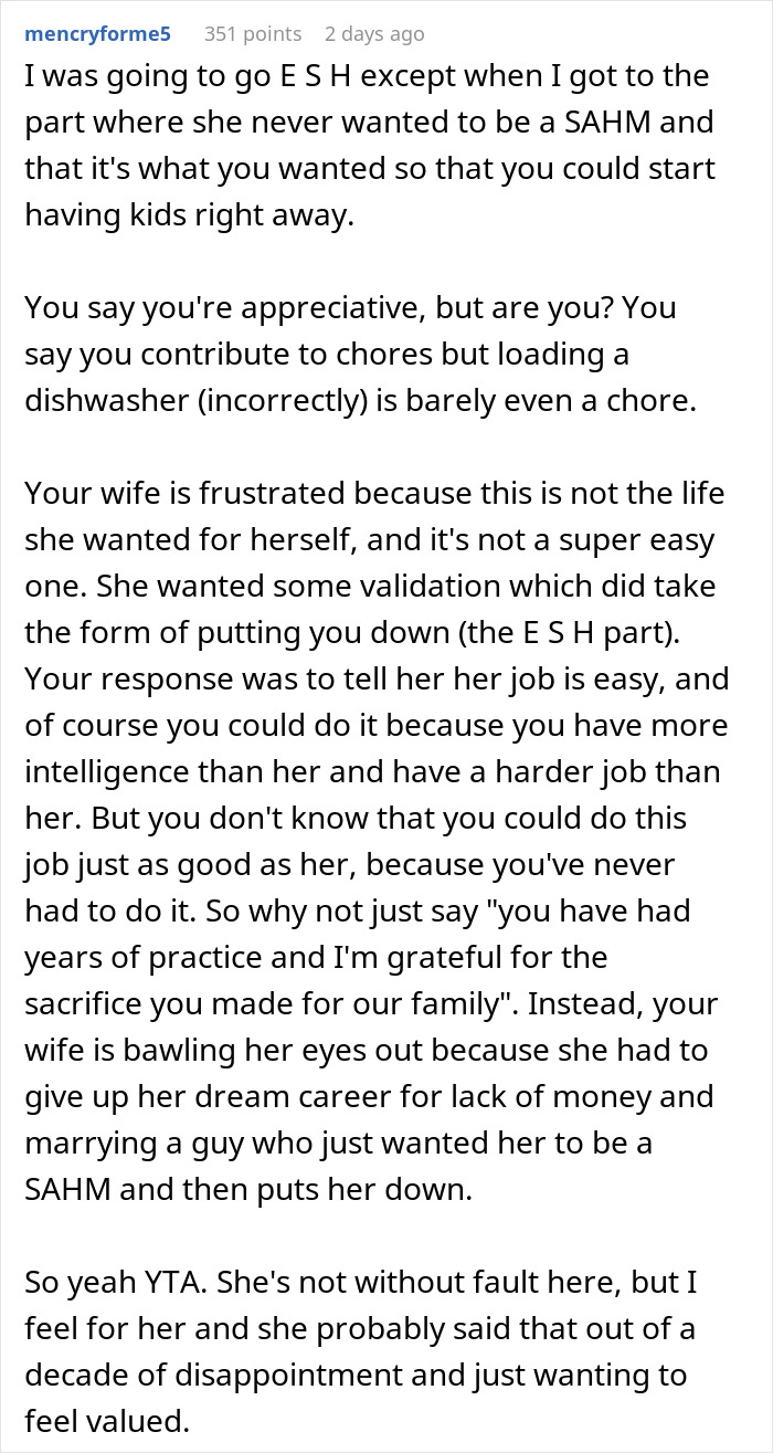 “You Need To Go Back To Husband School”: Guy Claps Back At Stay-At-Home Wife, She’s Now Angry “You Need To Go Back To Husband School”: Guy Claps Back At Stay-At-Home Wife, She’s Now Angry