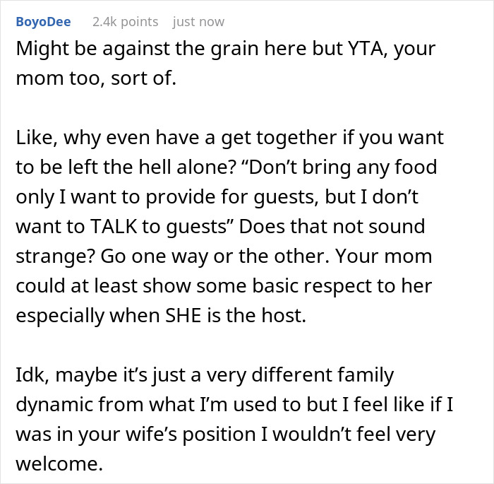 Family Drama Ensues After Wife Keeps Trying To Make MIL Like Her, Husband Tells Her She Never Will