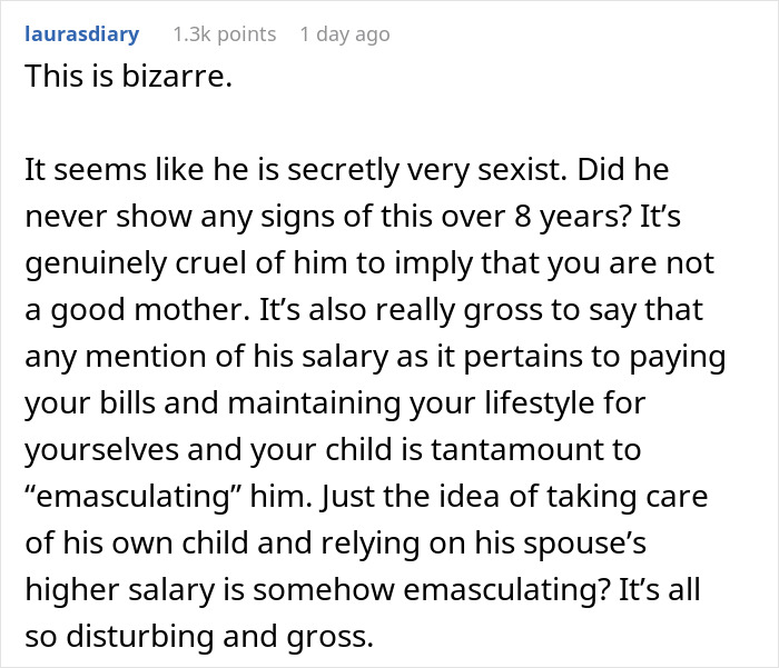 Pregnant Woman Gives Spouse A Wake-Up Call Over His Idea Of Her Being A Stay-At-Home Mom Pregnant Woman Gives Spouse A Wake-Up Call Over His Idea Of Her Being A Stay-At-Home Mom