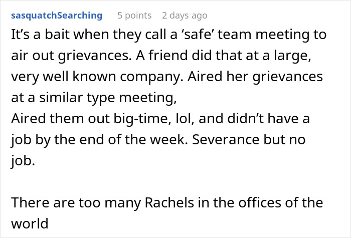 Guy Has “No Consequences Meeting” With Higher-Ups, Gets Fired For Pointing Out A Problem Superior Guy Has “No Consequences Meeting” With Higher-Ups, Gets Fired For Pointing Out A Problem Superior