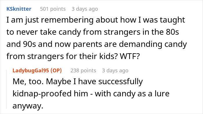 Mom Demands Stranger Share Her Candy With Her Kid, Regrets It After The Kid's Face Goes Red