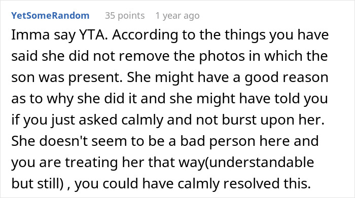 "She Hasn't Stopped Crying": Man Cancels Honeymoon After Wife Edited His Son Out Of Wedding Pics "She Hasn't Stopped Crying": Man Cancels Honeymoon After Wife Edited His Son Out Of Wedding Pics
