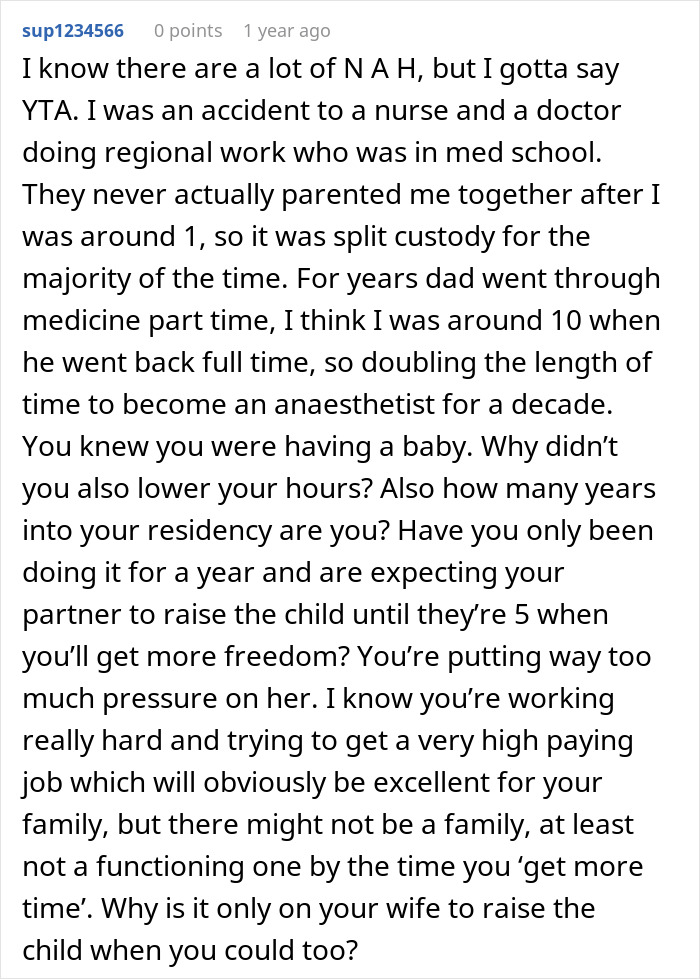 “Am I The Jerk For Not Helping My Partner With Our Newborn?” “Am I The Jerk For Not Helping My Partner With Our Newborn?”