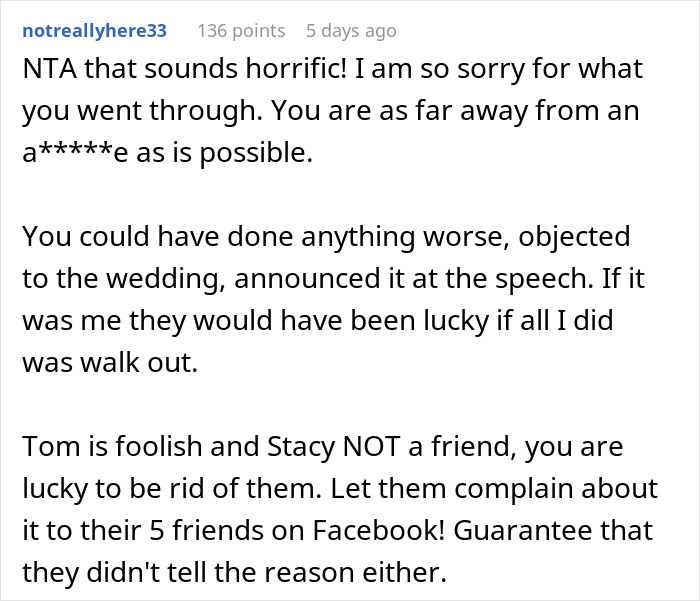 Maid Of Honor Learns Why Her 4-Year Relationship Ended, Walks Out Of Wedding