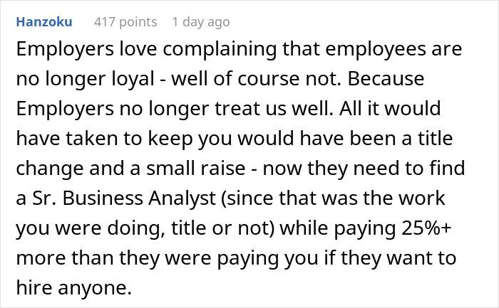 Boss Loses Great Worker After Telling Him “He Needs To Prove Himself” For Promotion Boss Loses Great Worker After Telling Him “He Needs To Prove Himself” For Promotion